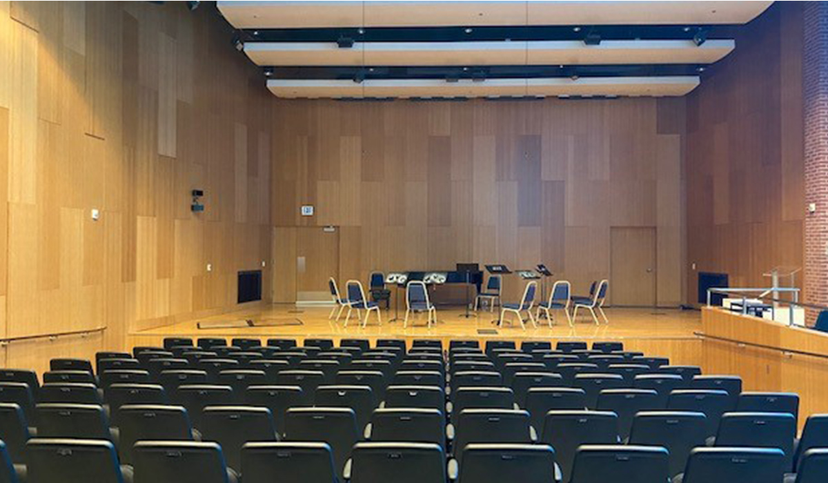 The Grove Recital Hall.