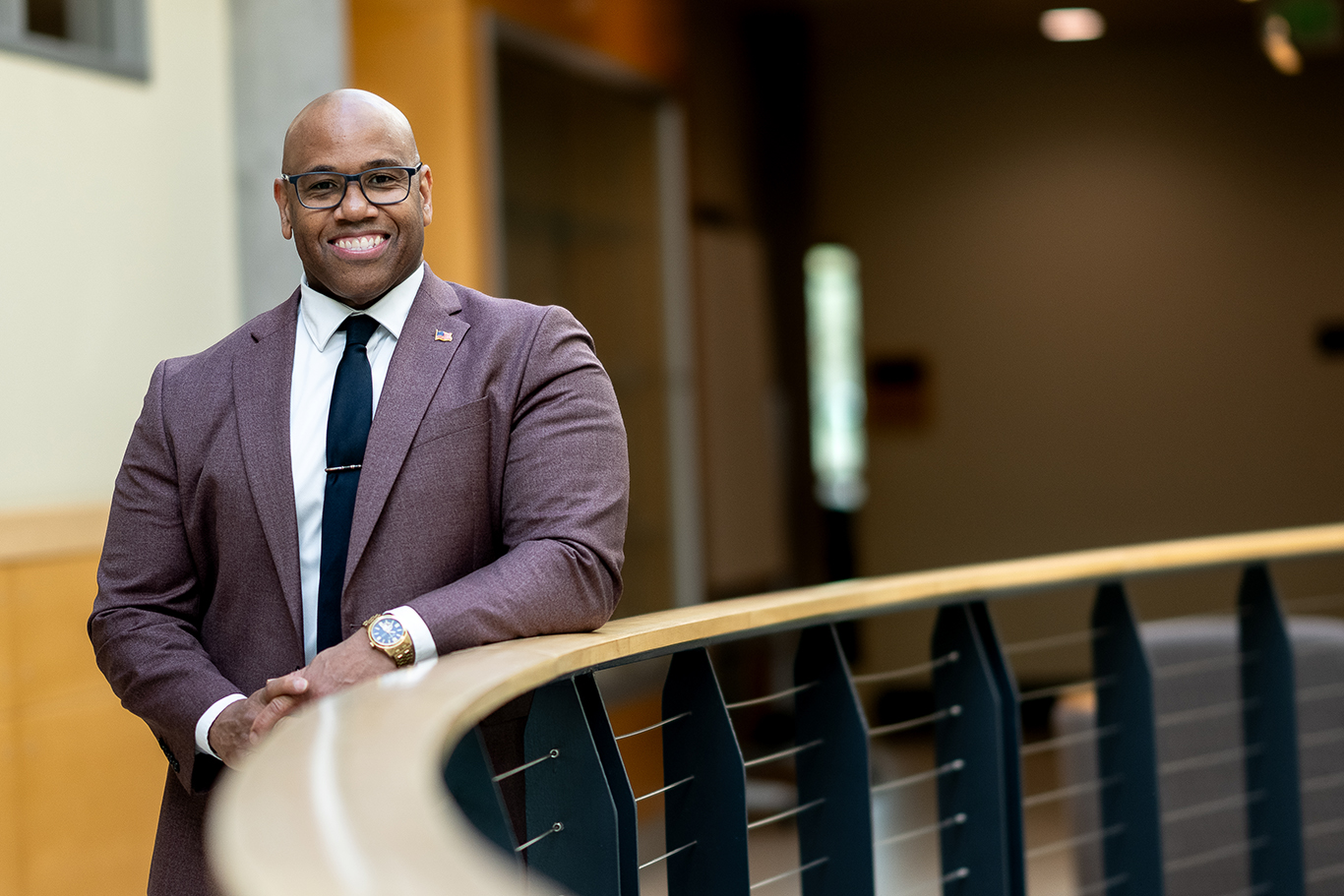 Photograph of President Faimous Harrison