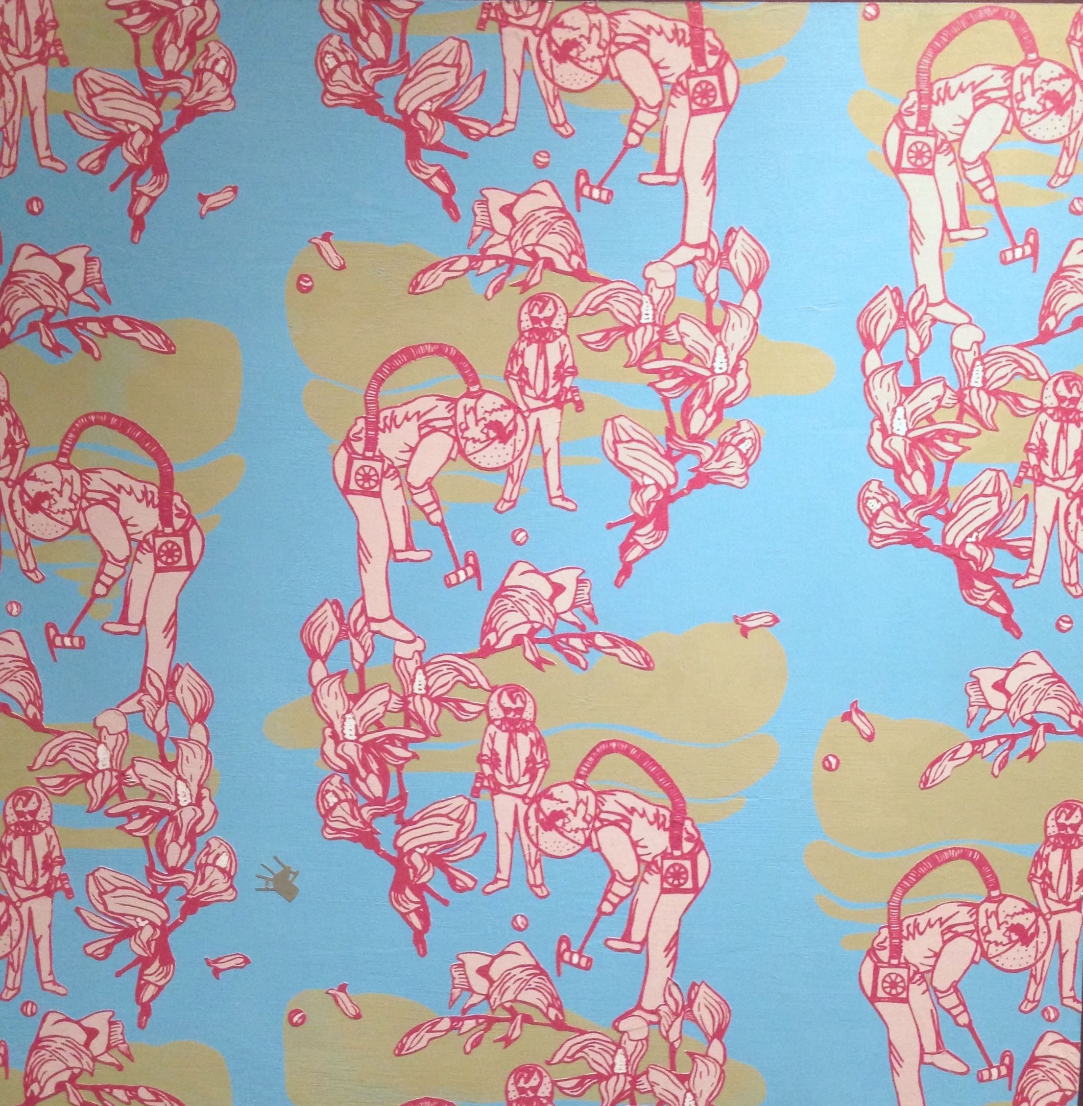 Natalie Dotzauer Spring in the Valley Silkscreen Print