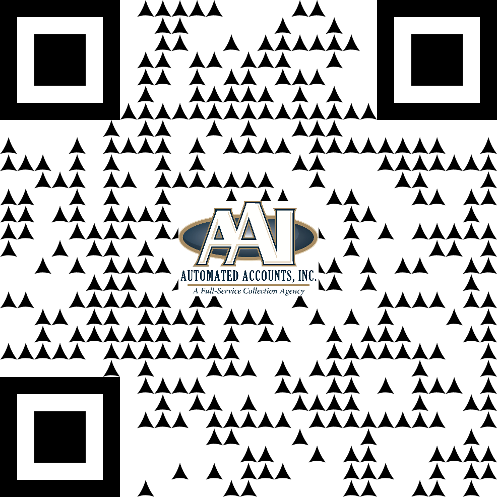 QR code for collection agency