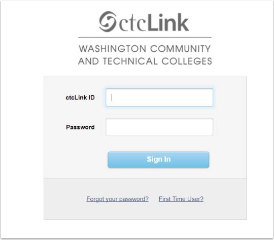 ctclink login