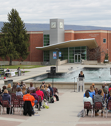 Celebration of Earth Day and Poetry Month at WVC April 22