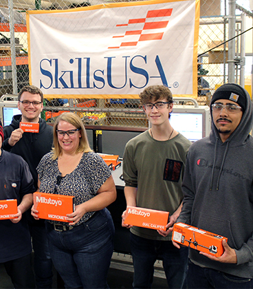 WVC machining program receives $10,000 Gene Haas grant