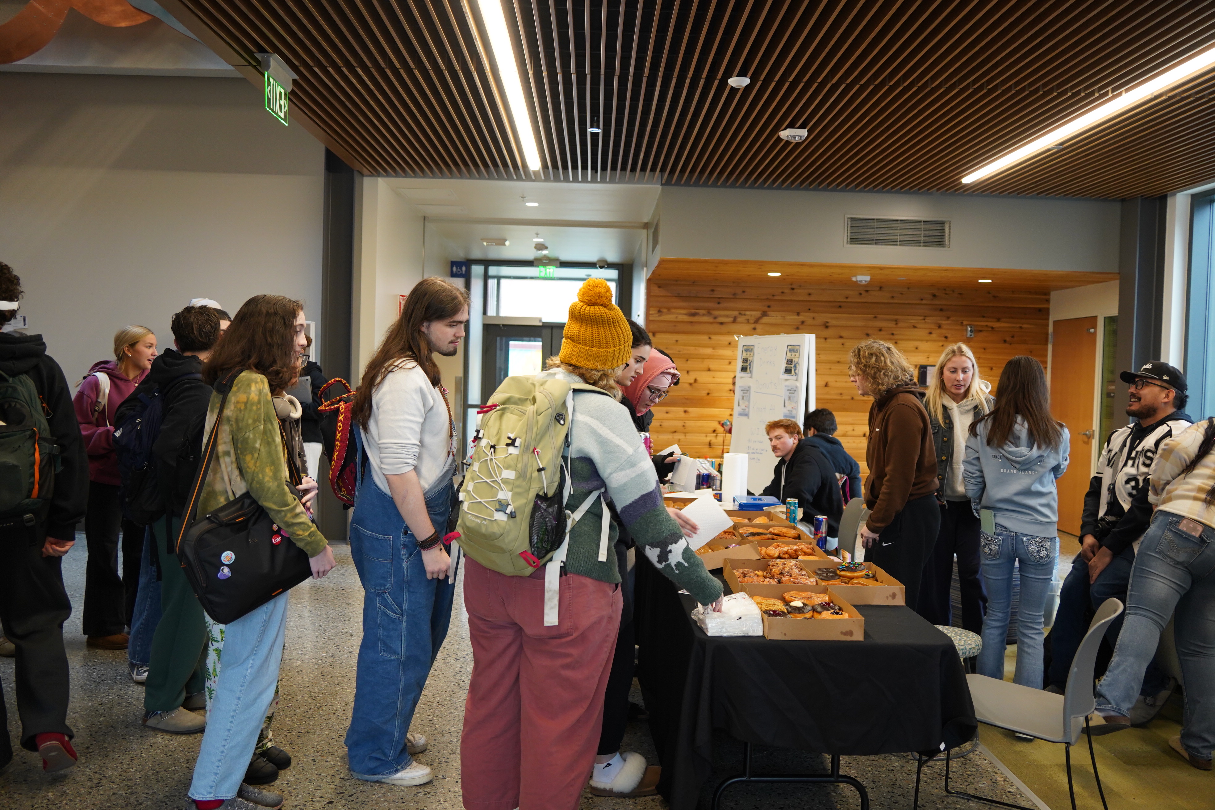 Photo of student life event